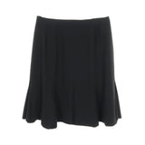 Chanel Coco Mark Button Wool Skirt