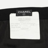 Chanel Coco Mark Button Wool Skirt