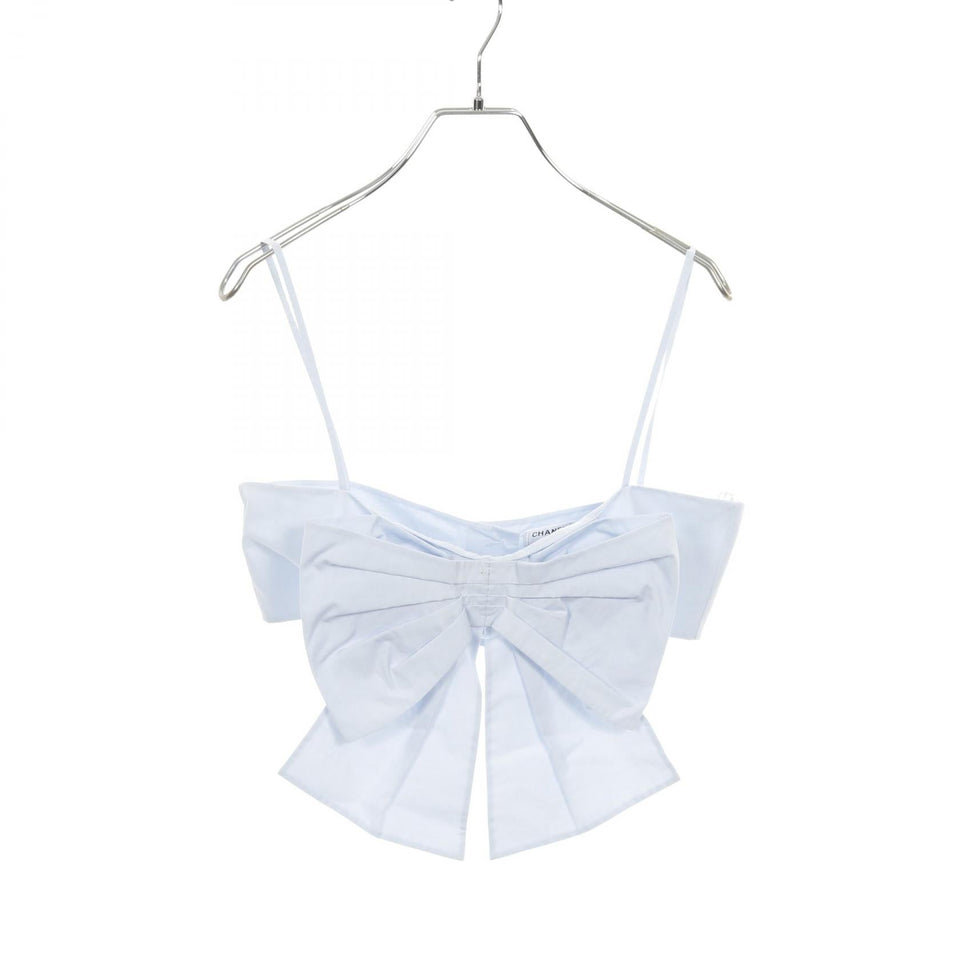Chanel Coco Button Cotton Top