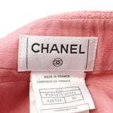 Chanel Coco Mark Tweed Wool Nylon Skirt