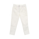 Chanel Coco Mark Button Cotton Denim Pants