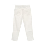 Chanel Coco Mark Button Cotton Denim Pants