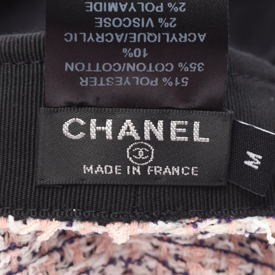 Chanel Coco Mark Polyester Cotton Hat