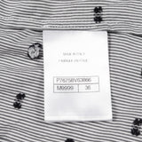 Chanel Coco Mark Camellia Cotton Blouse