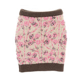 Chanel Coco Mark Cashmere Wool Skirt