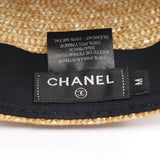 Chanel Coco Mark Straw Cap