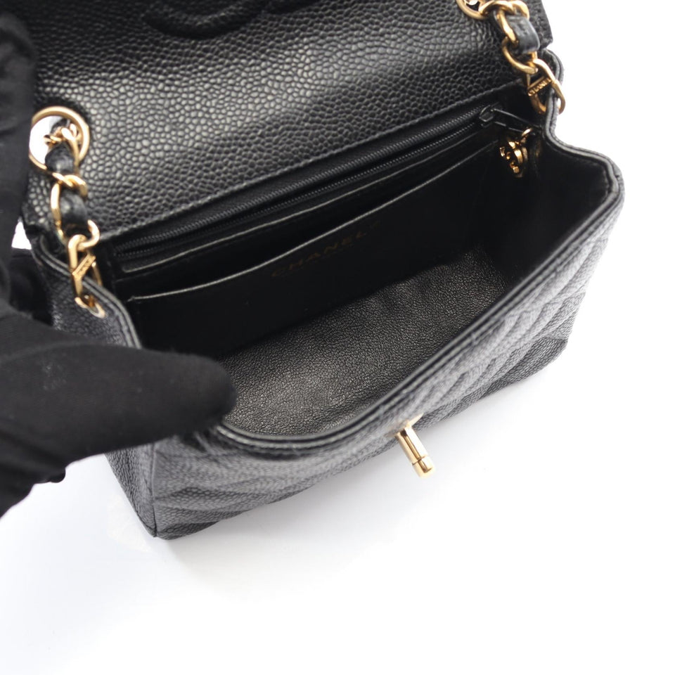 Chanel Mini Matelassé Calf Shoulder Bag