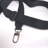 Louis Vuitton Shoulder strap Canvas, Steel black Adjustable For Damier Graphite