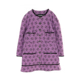 Chanel Coco Mark Cotton Collarless Jacket