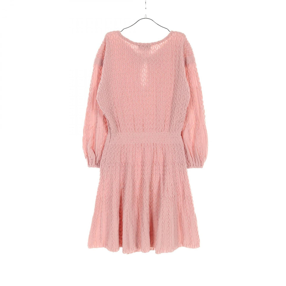 Chanel Lion Button Wool Nylon Dress