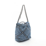Chanel Chanel 22 Denim Shoulder Bag
