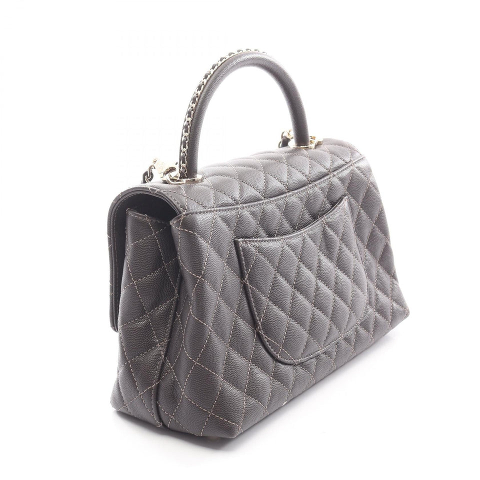 Chanel Coco Handle Grained Calfskin 2way Bag