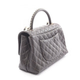 Chanel Coco Handle Grained Calfskin 2way Bag