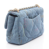 Chanel Matelasse Denim Shoulder Bag