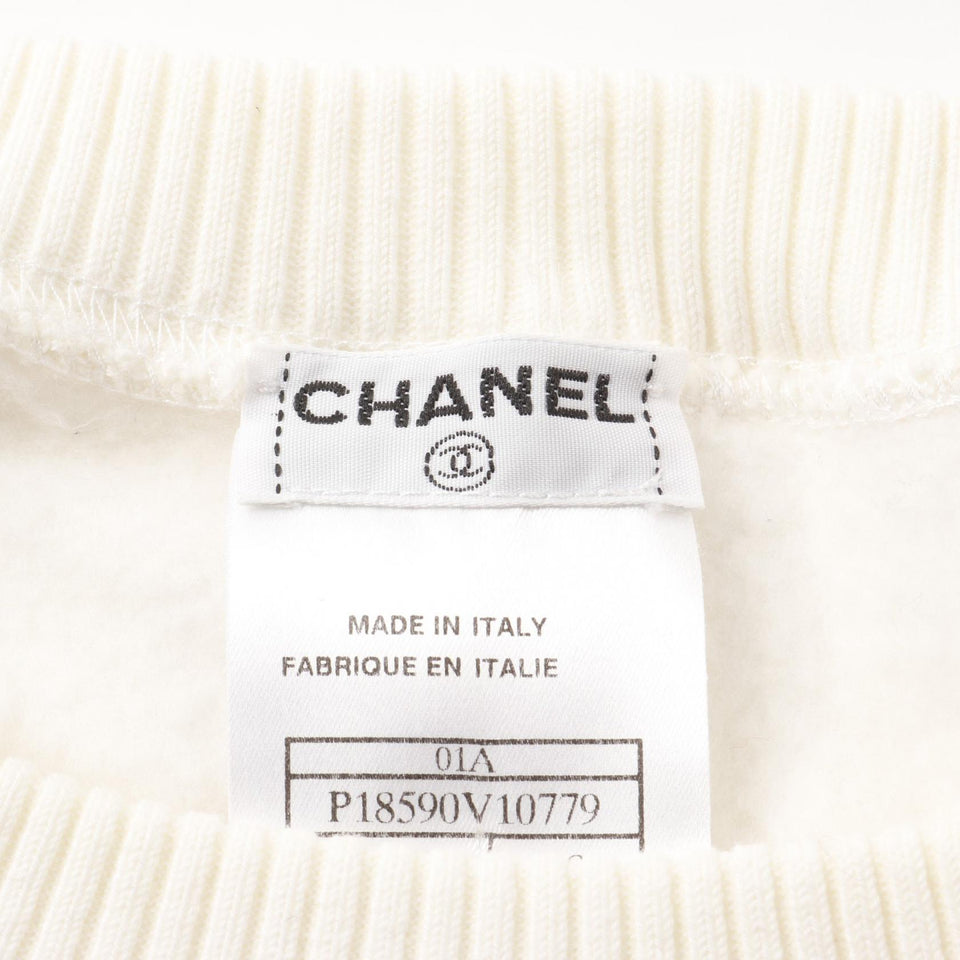 Chanel Mademoiselle Cotton Acrylic Sweatshirt