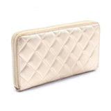 Chanel Classic Long Zip Wallet Leather Wallet