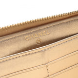 Chanel Classic Long Zip Wallet Leather Wallet