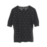 Chanel Coco Mark Cotton Knit Top