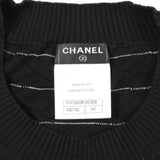 Chanel Coco Mark Cotton Knit Top