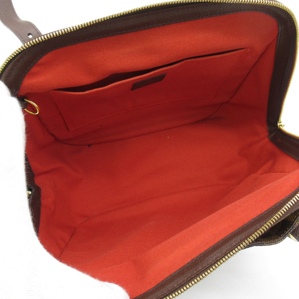 Louis Vuitton Belem Shoulder Bag PVC Coated Canvas Damier