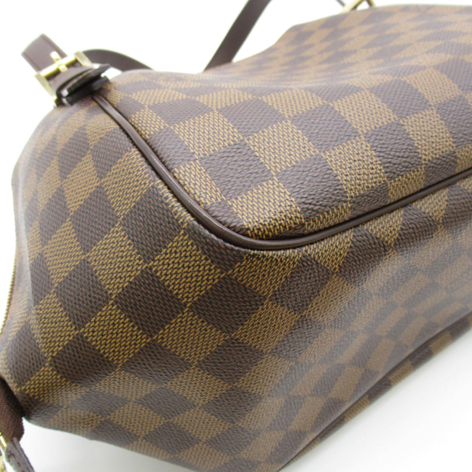 Louis Vuitton Belem Shoulder Bag PVC Coated Canvas Damier