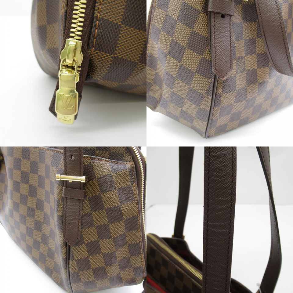 Louis Vuitton Belem Shoulder Bag PVC Coated Canvas Damier