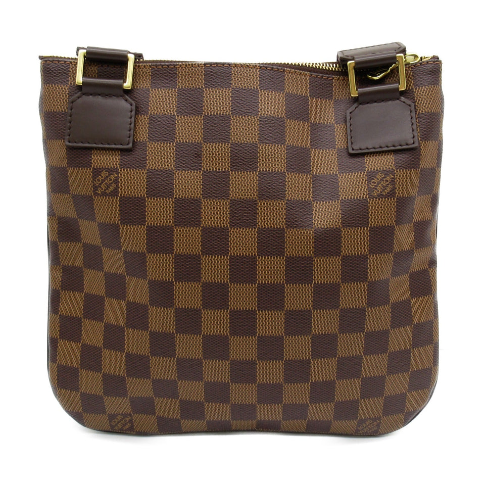 Louis Vuitton Pochette Bosphore Shoulder Bag PVC Coated Canvas Damier