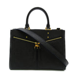 Louis Vuitton 3MM Handbag Leather Monogram Implant