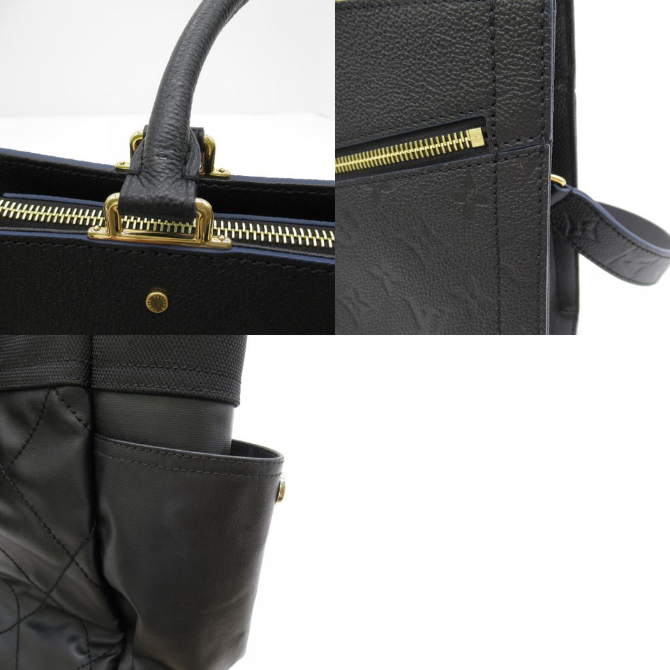 Louis Vuitton 3MM Handbag Leather Monogram Implant