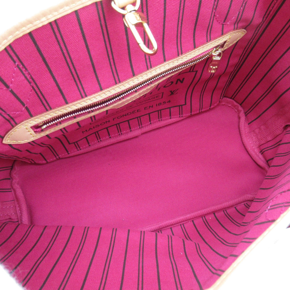 Louis Vuitton Neverfull PM Tote Bag PVC Coated Canvas Monogram