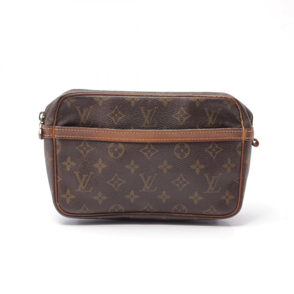 Louis Vuitton Compiegne 23 Monogram Clutch Bag