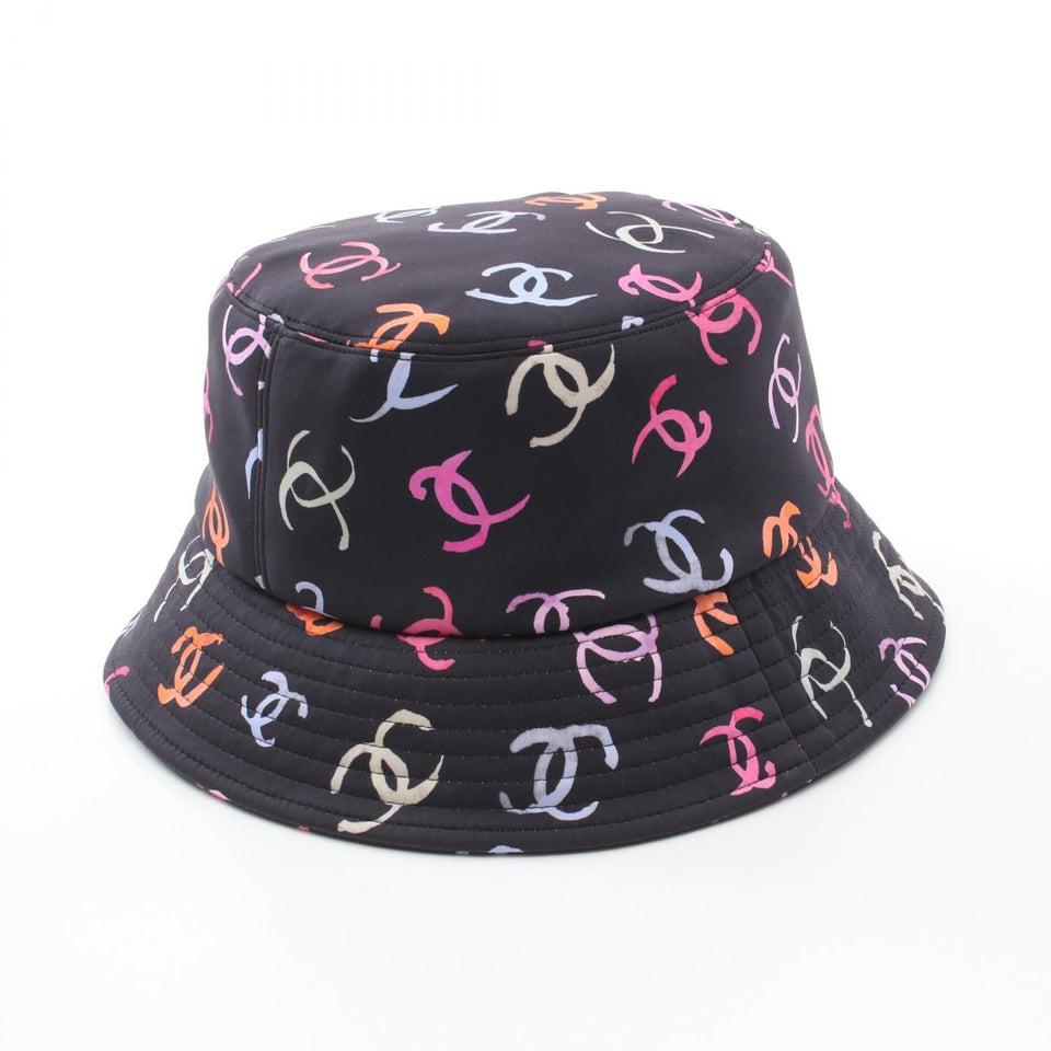 Chanel Coco Mark Polyamide Bucket Hat
