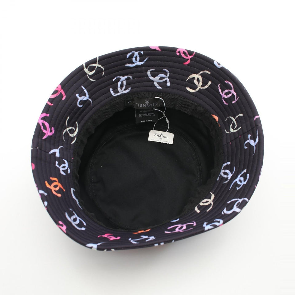Chanel Coco Mark Polyamide Bucket Hat