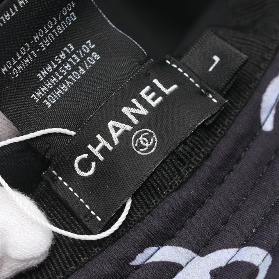 Chanel Coco Mark Polyamide Bucket Hat