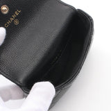 Chanel Matelasse Chain Flap Coin Purse Leather Coin Case