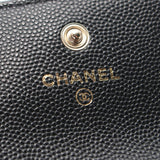 Chanel Matelasse Chain Flap Coin Purse Leather Coin Case