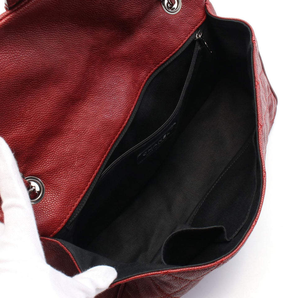 Chanel 2.55 Grained Calfskin Shoulder Bag