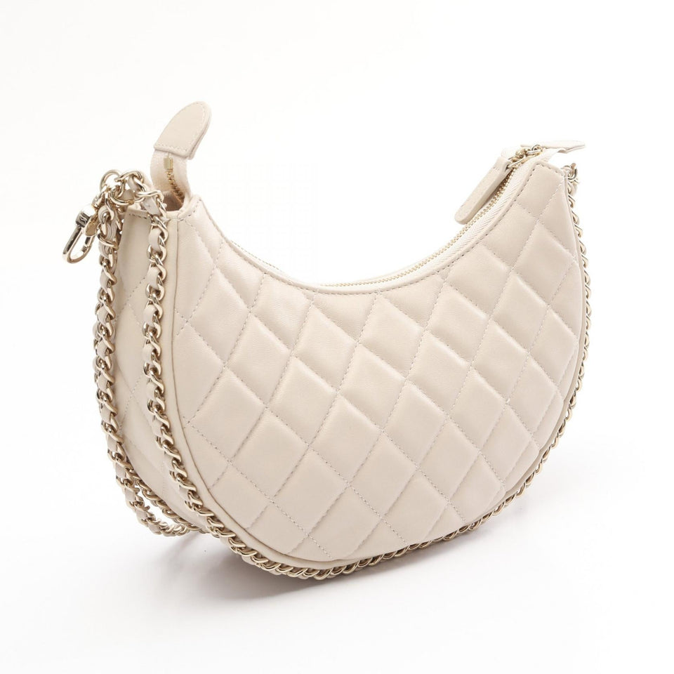 Chanel Matelasse Small Hobo Lambskin Shoulder Bag