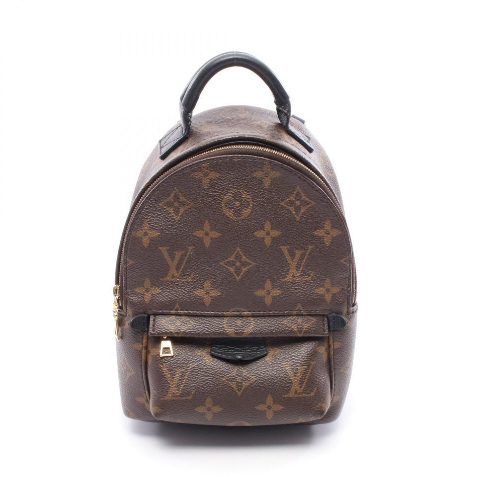 Louis Vuitton Palm Springs Backpack Mini Monogram Coated Canvas Backpack
