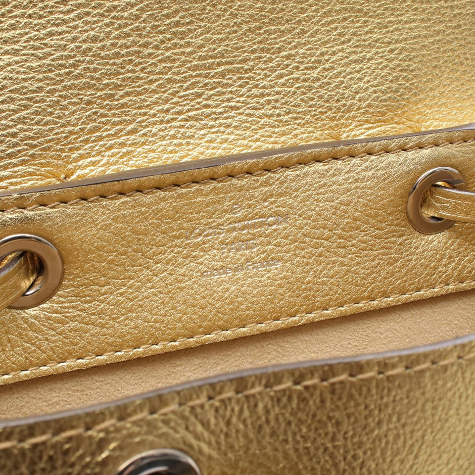 Louis Vuitton Lockme Mini Leather Backpack