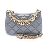 Chanel Matelassé Coco Mark Lambskin Shoulder Bag