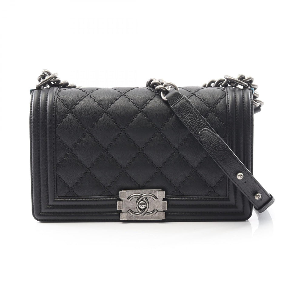 Chanel Boy Chanel Caviar Skin Shoulder Bag