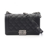 Chanel Boy Chanel Caviar Skin Shoulder Bag