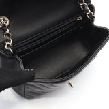 Chanel Chevron V Stitch Lambskin Shoulder Bag