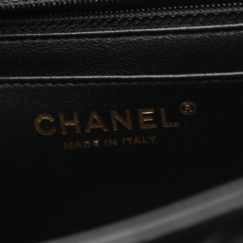 Chanel Chevron V Stitch Lambskin Shoulder Bag