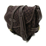 Louis Vuitton Monogram Mini Run Canvas Saumur 30 Shoulder Bag
