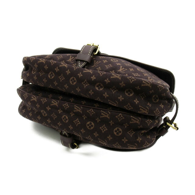 Louis Vuitton Monogram Mini Run Canvas Saumur 30 Shoulder Bag