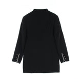 Chanel Coco Mark Button Wool Outerwear