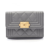 Chanel Boy Chanel Calfskin Wallet