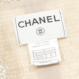 Chanel Coco Button Wool Suede Cotton Outerwear